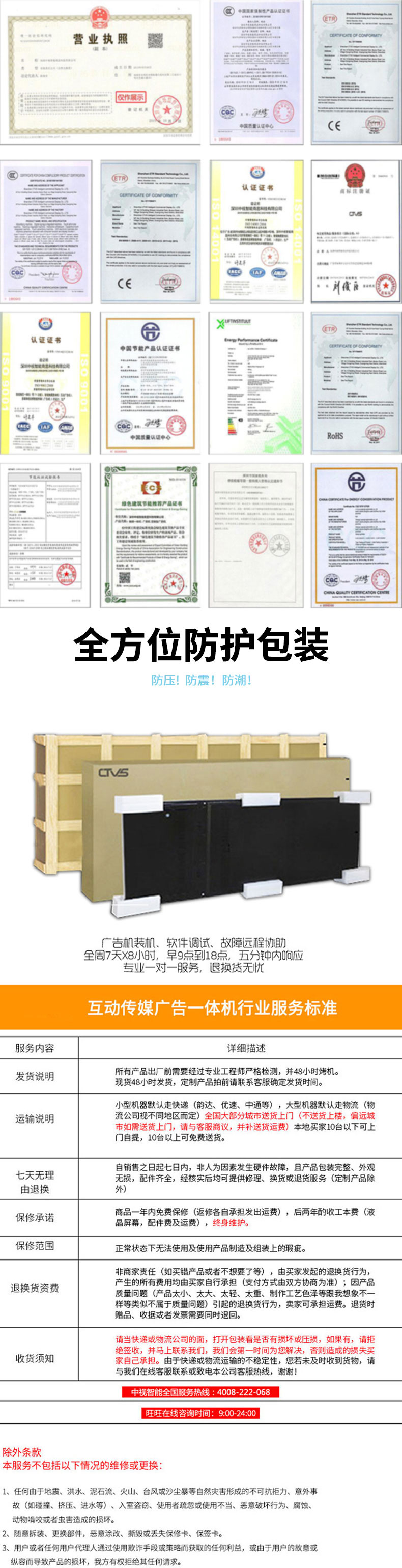 防潮、防震、防壓，層層防護的包裝