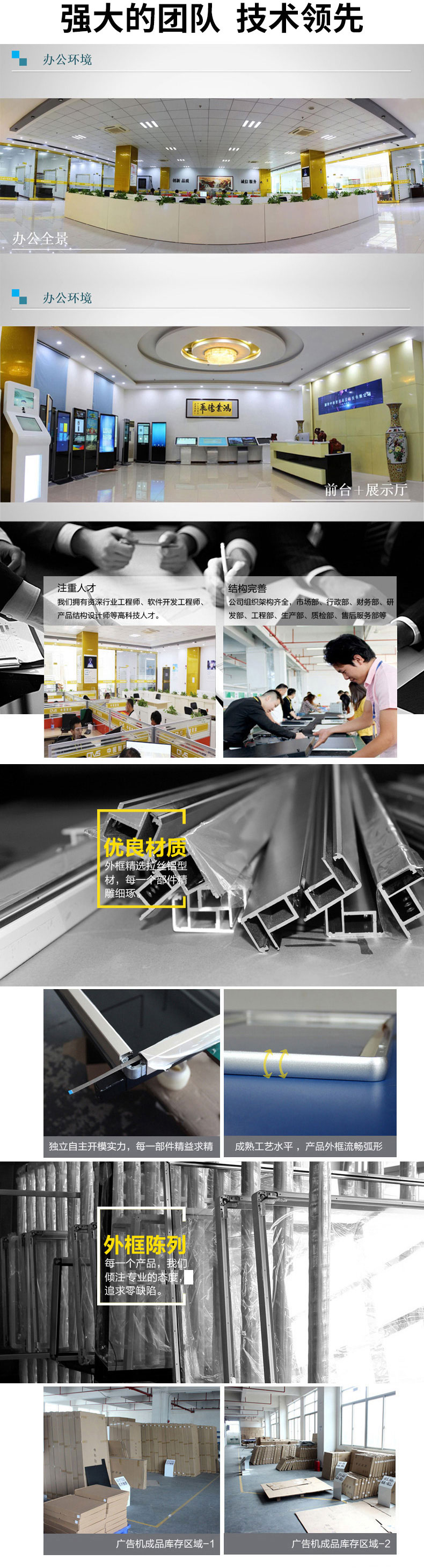 一流的技術研制與生產團隊